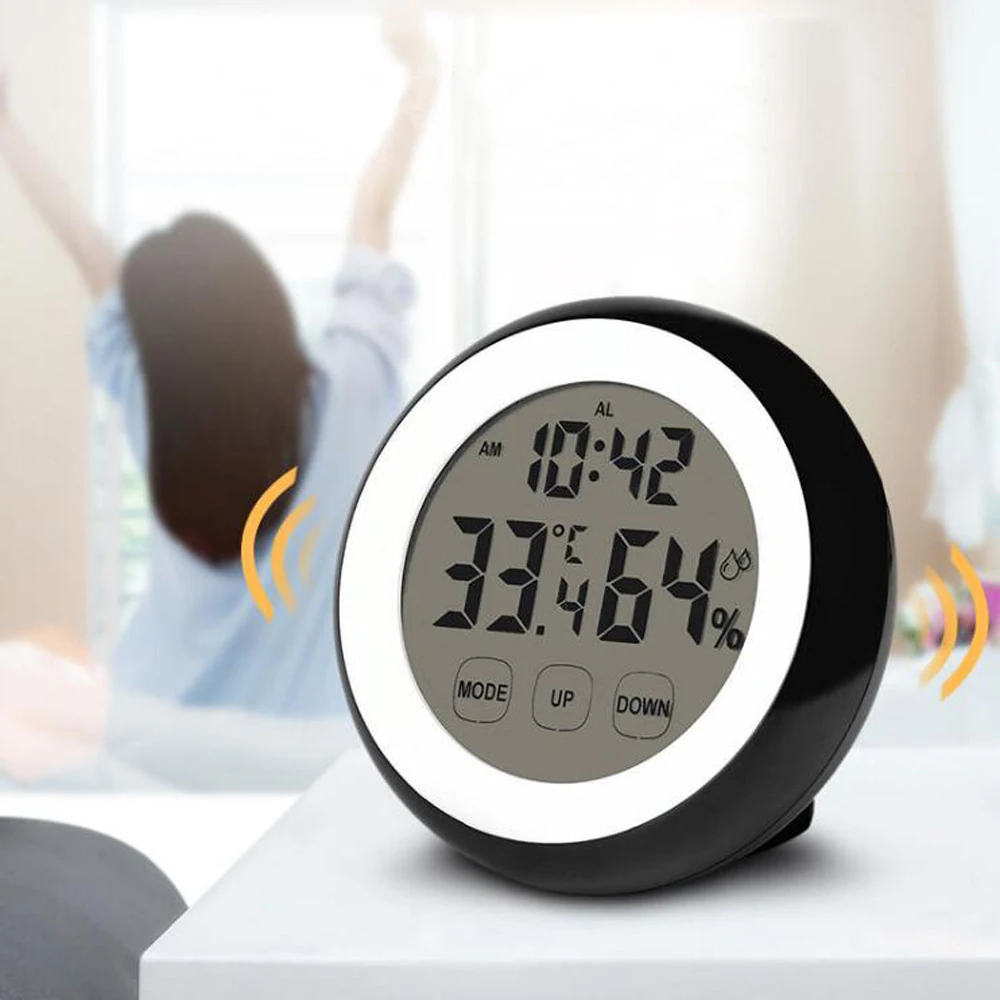 Гигрометр датчик температуры измеритель влажности стол подарок идея Магнитный