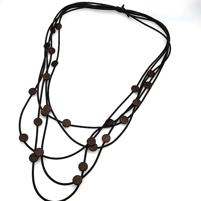 YD &amp YDBZ Новое модное длинное ожерелье Женские Ювелирные изделия эластичные