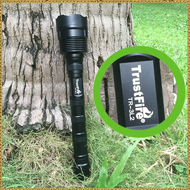 Оригинальный TrustFire( 3T6 TR 3T6) обновление (TR 3L2 )5 режим 3800LM памяти 3 светодиодный белый