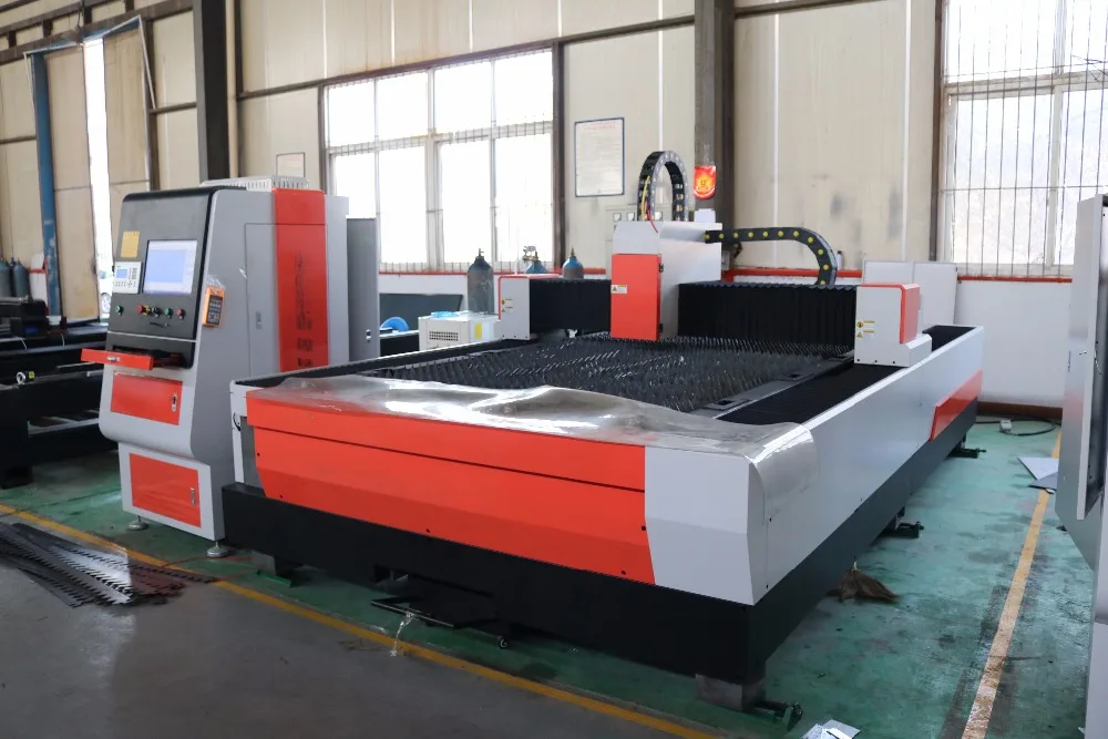 Высоковолоконный лазерный режущий станок для металлов l cnc волоконный 500 Вт 1000 2