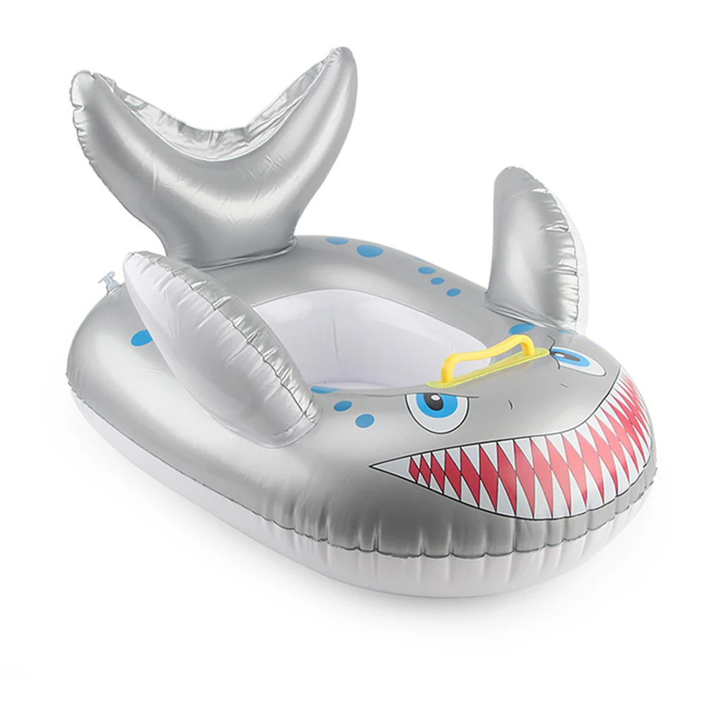 

Children's Inflatable Swimming Ring Shark Water Floating Baby Swimming Pool Toys Summer Swimming Toys