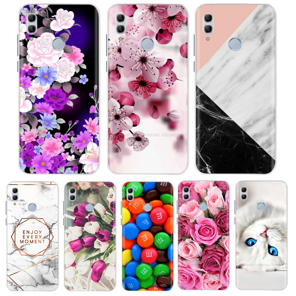 Чехол для Huawei Honor 10 Lite силиконовый чехол 6 21 дюйма мягкий из ТПУ honor coque hoesje funda чехлы