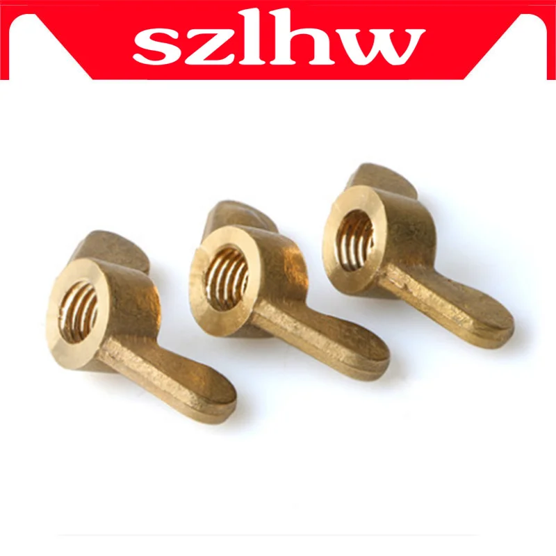 50pcs/lot M4 Brass Wing Nuts Butterfly Factory sales | Обустройство дома
