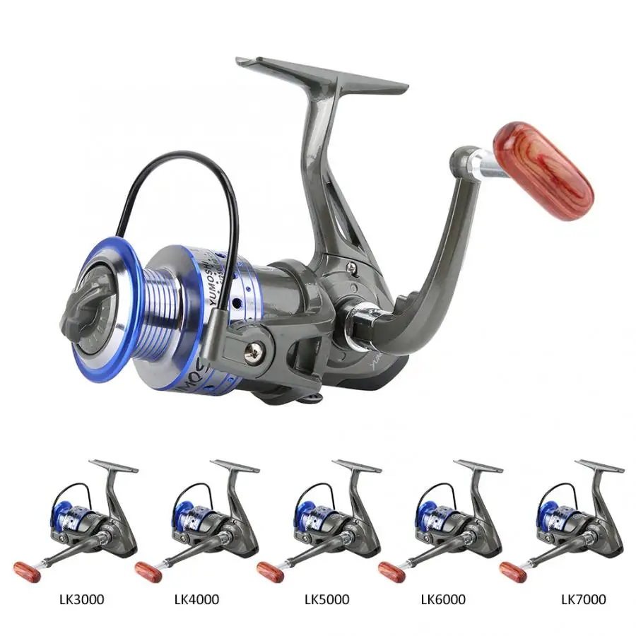 Рыболовная катушка для приманки высокоскоростная спиннинговая из алюминиевого