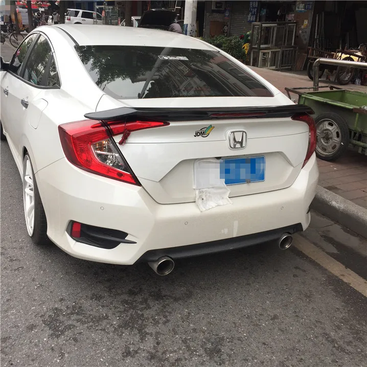 Для Honda Civic спойлер заднего материала заднее крыло праймер цвет задний спойлер для Honda Civic спойлер Таиланд RS