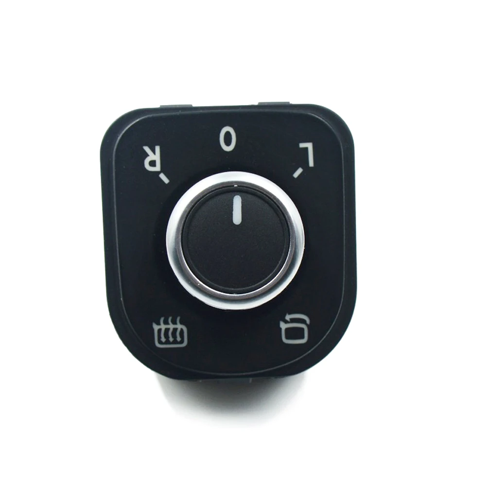 1PCS Side View Mirror Switch with Heat Chrome for VW JETTA Golf 5/Sagitar/GTI 5K1959565/B | Автомобили и мотоциклы