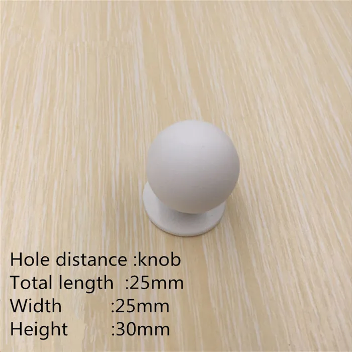 White knob KK& FING современные многоцветные ручки для шкафа из алюминиевого сплава кухонные ручки для выдвижных ящиков мебельная фурнитура - Цвет: White knob