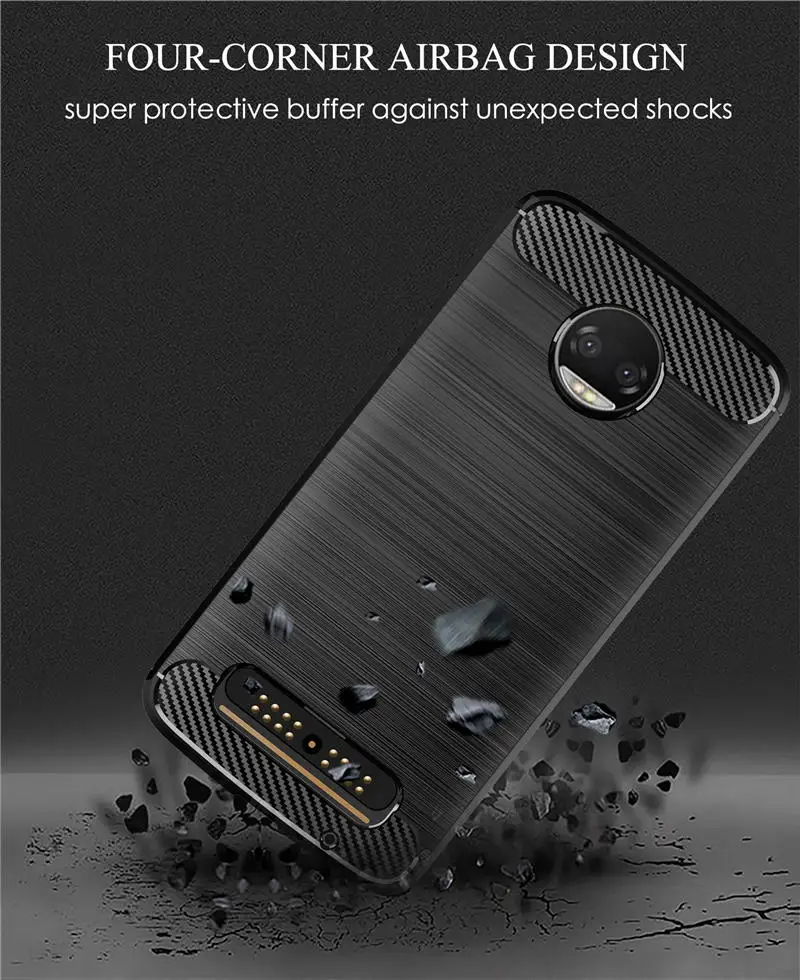 Чехол для Motorola Moto Z2 Force чехол силиконовая задняя крышка телефона XT1789 Z 2 | Мобильные