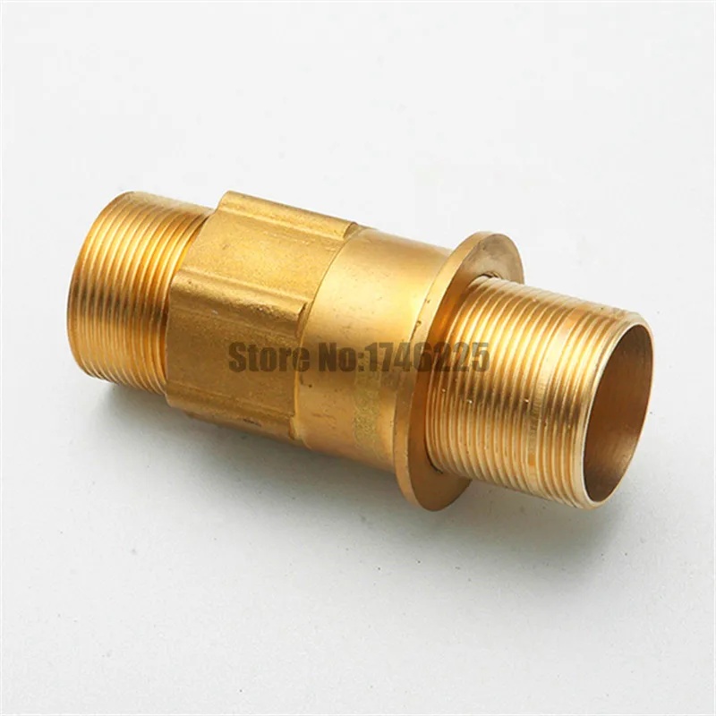 Латунный кран из нержавеющей стали фиксированная стопа уплотненный удлиненный