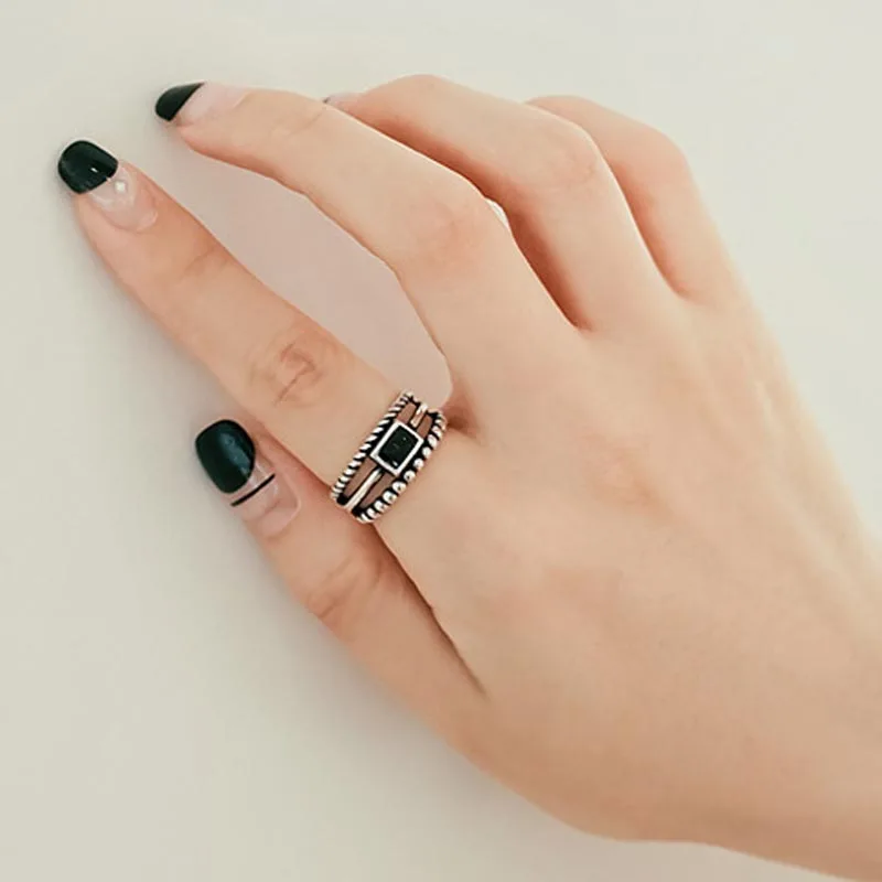 Красный ёлки бренд ювелирные украшения реальные 925 пробы серебряные кольца для