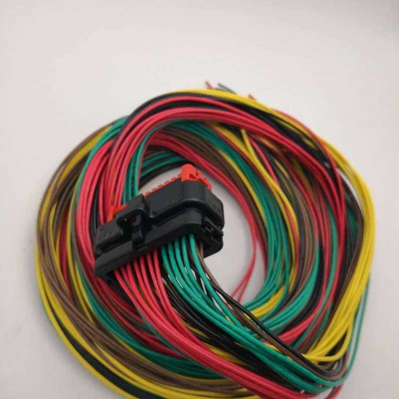 1 компл./лот 35 Pin/Way ECU Female автомобильный водонепроницаемый разъем с кабельным