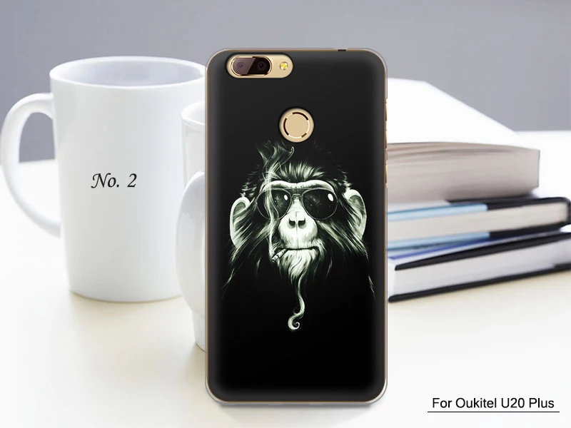JURCHEN Капа чехол для Oukitel U20 плюс силиконовый чехол ТПУ задняя крышка для Oukitel U20 плюс Чехол для телефона чехол мультяшный милый мягкий 5,5"