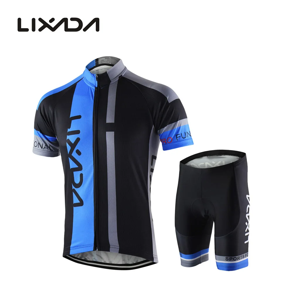 Lixada New Riding Sportswear Men Cycling Clothing Set  Breat