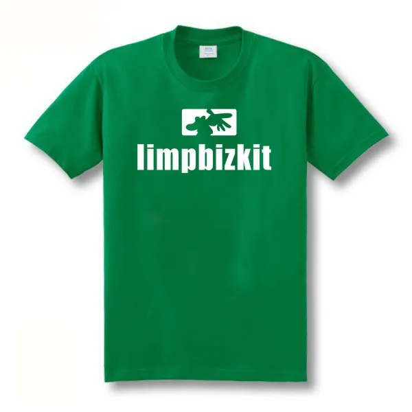 Футболка ECTIC New Limp Bizkit бесплатная доставка Мужская футболка с коротким рукавом и
