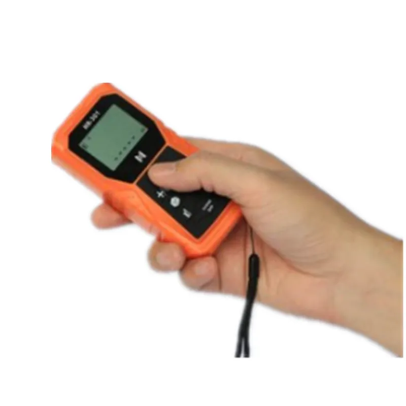 Портативный лазерный дальномер миниатюрный 80 м цифровая линейка измеритель