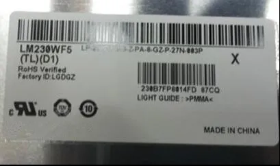 

100%New and original LM230WF5(TL)(F4)TLD1 TLF1 TLF2 for 90 days warranty