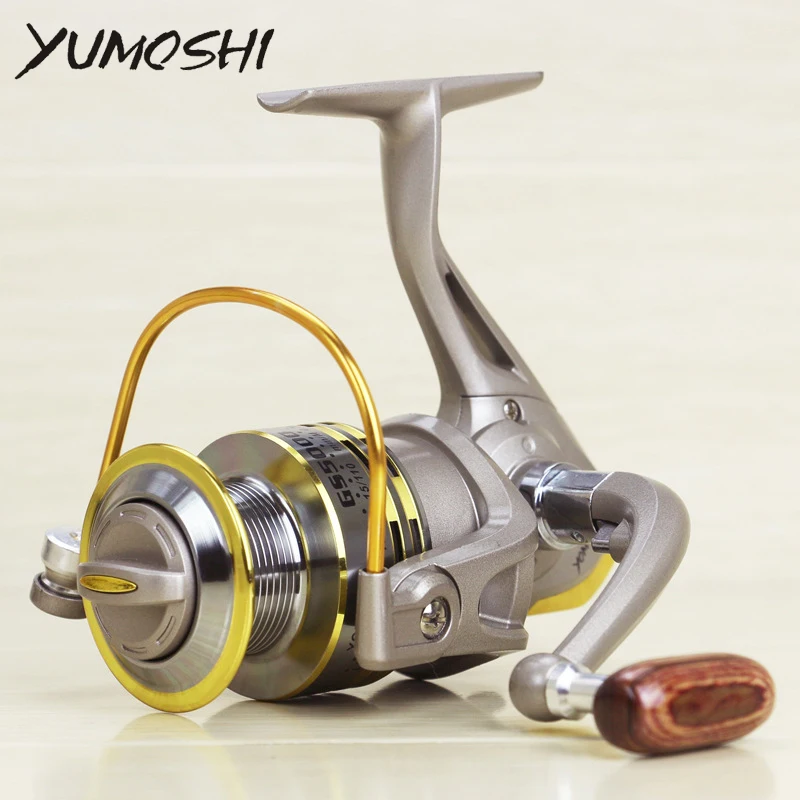 Yumoshi LK GS1000 7000 серии рыбы катушка Fishion различные модели Рыбалка Шестерни восемь вал