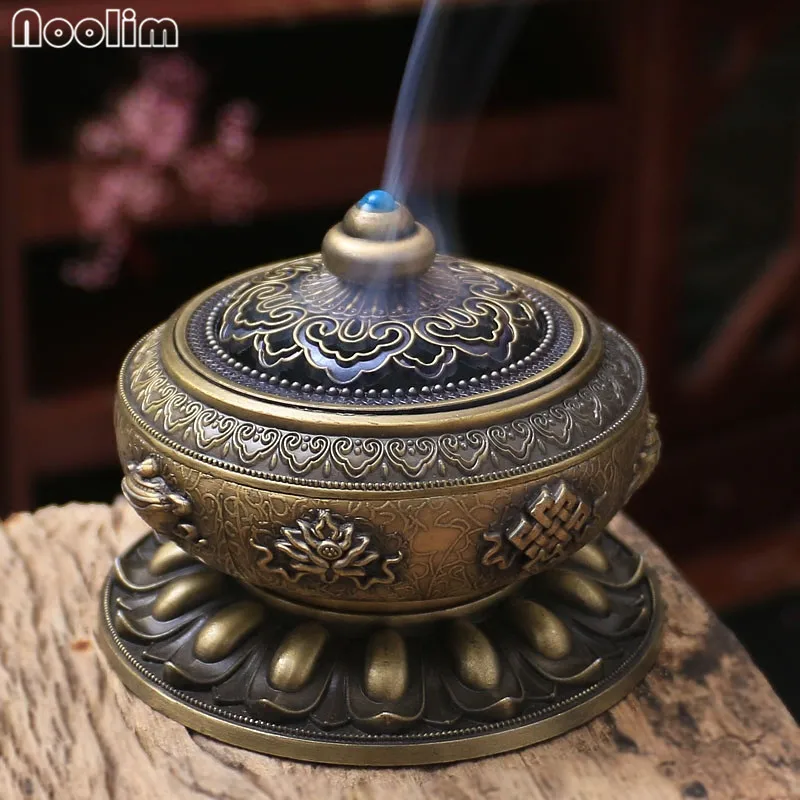 NOOLIM благовония благовоний восемь сокровищ горелка для в виде лотоса