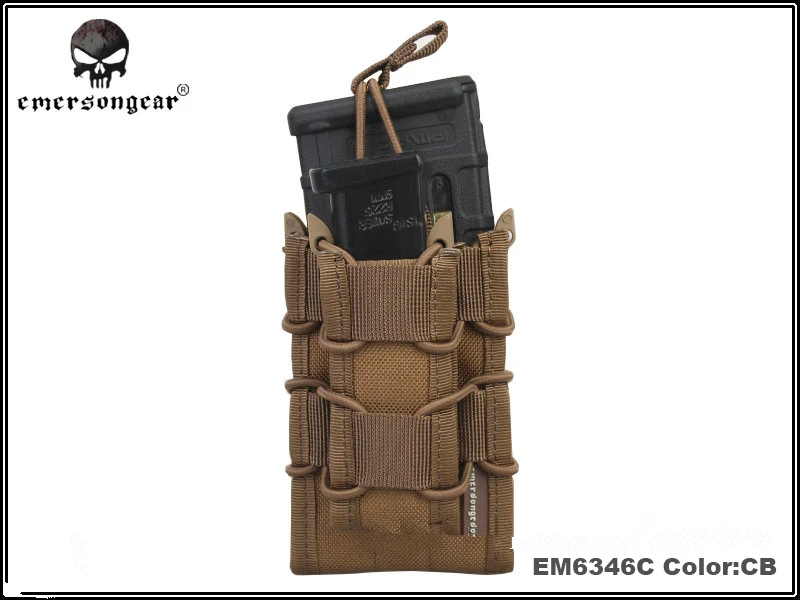 EMERSONGEAR двойной Decker Mag Чехол страйкбол Mag Чехлы Военная Emerson сумка Камуфляж MOLLE Mag держатель Койот коричневый черный