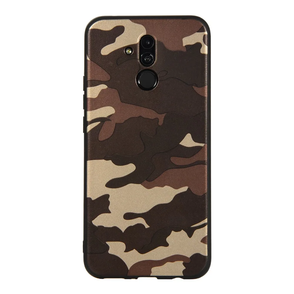 Армейская камуфляжная задняя крышка для huawei mate 20 10 Lite Pro силиконовый чехол для телефона для huawei P10 Lite P20 Pro оболочка чехол Etui осень