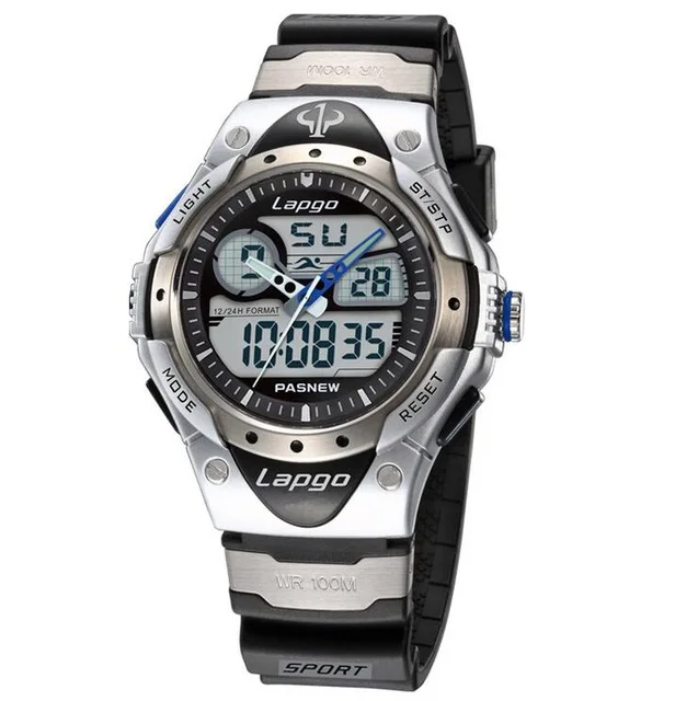 

100 Meters Waterproof 2020 Fashion Brand Luxury Military Diver Quartz Watch Men Women Hiking Sports Digital LED Wrist Watch A125