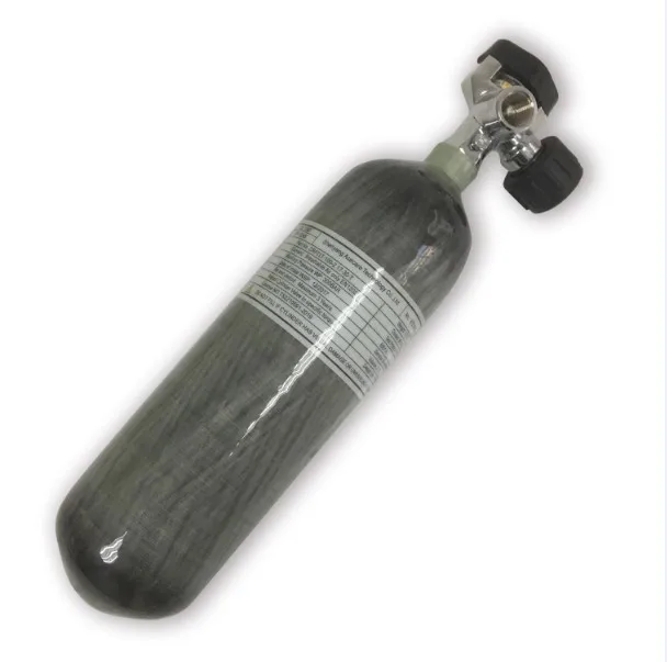 Красный AC121710 hpa бутылка 2,17 гранул охотничье пейнтбольное оборудование Подводные воздушные шары сжатый Воздушный пистолет 5 5 4500psi бак страйкбол co2 - Цвет: Красный