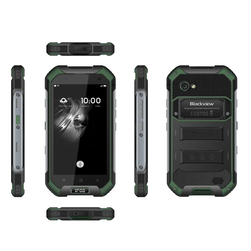 Blackview BV6000 IP68 Водонепроницаемый 4 7 дюймовый прочный смартфон 3 ГБ + 32 13.0MP камера 4500