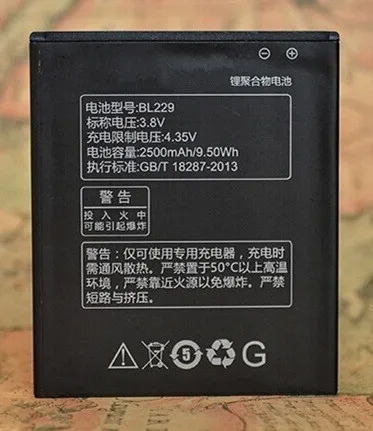 Аккумулятор AZK в наличии New 2500Mah BL229 для Lenovo A8 A 8 A806 A808T 806 808T аккумулятор телефона BL