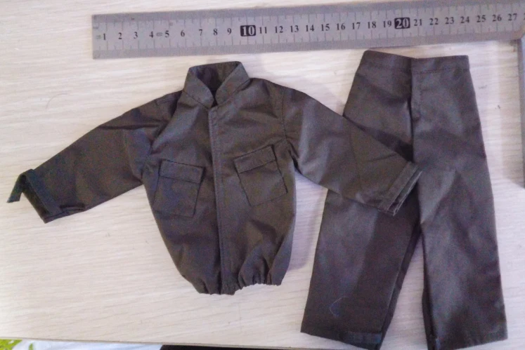 

1/6 U.S Army's Anti-chemical Clothes Coat and Pants for 12''Body Accessories