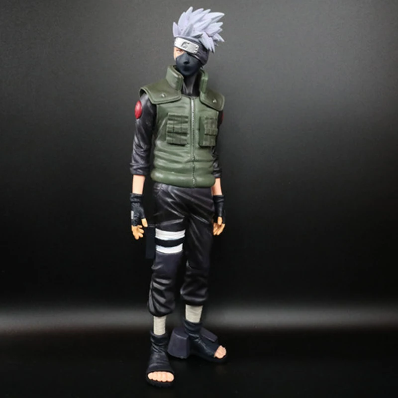 27cm Anime action figure Collectible Action Figures Uchiha Sasuke Kakashi PVC Model Toys gifts for boys home decoration | Игрушки и