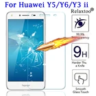 Закаленное стекло для Huawei Y5 ii стекло для Huawei Y5 ii Y6 ii Y3 ii Защитная пленка для экрана 9H 2,5 D не полное покрытие