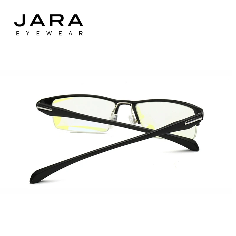Jara титана излучения Защита HD очки кадр TR90 вождения компьютер Мужчины Анти Blue Ray