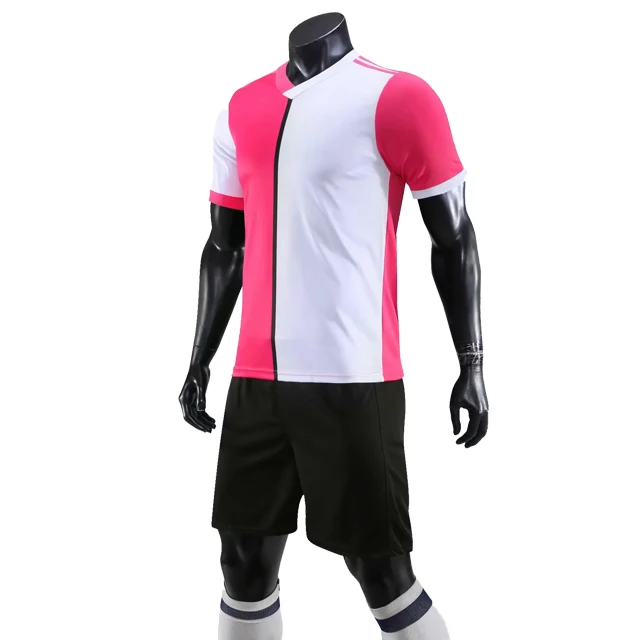 pink Survetement, футбольные Джерси, комплекты,,, для детей, взрослых, персональный футбольный Джерси, набор, спортивный костюм, для бега, для футбола, тренировочный костюм - Цвет: pink