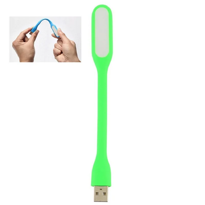 5 цветов Mini USB фонарик Портативный ночник светодиодный светиться ярко Настольная