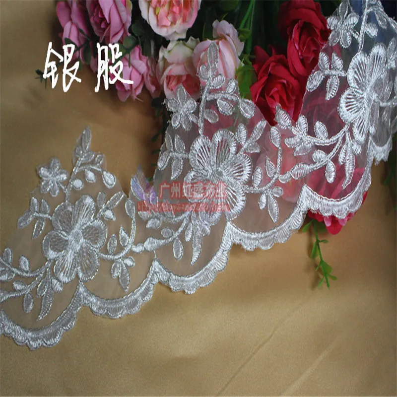 4Yd нежное 11 см Бесплатная доставка свадебное платье кординг Кружева Аппликация