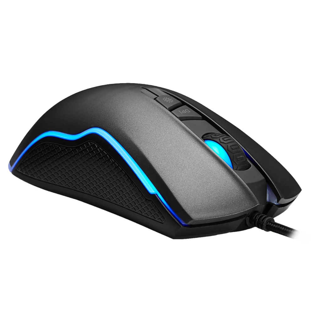 FMOUSE мышь игровая RGB геймер оптическая Проводная настольная для видеоигр|Мыши| |