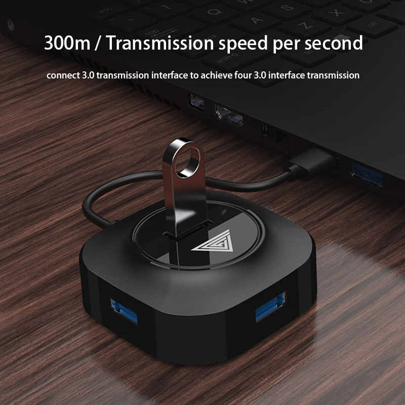 USB сплиттер 4 в 1 Компьютерный конвертер Универсальный Интерфейс расширитель