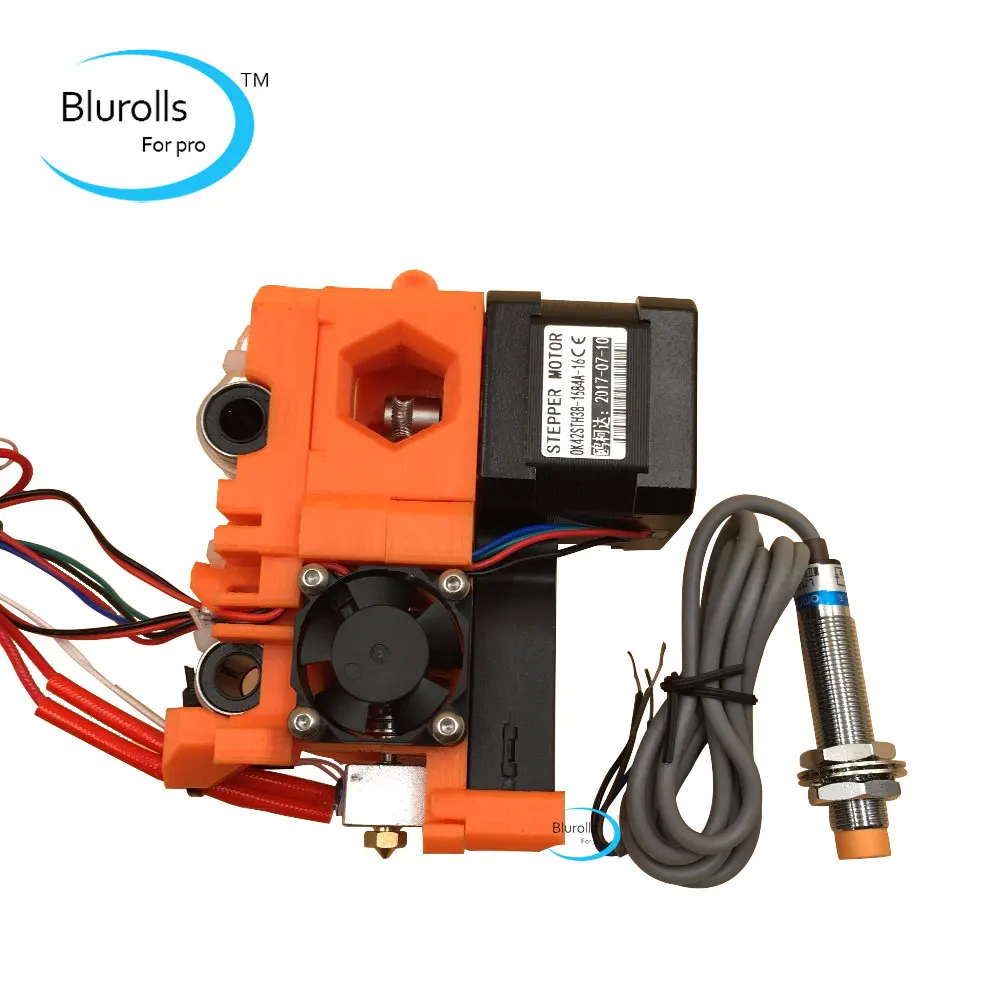 Полный комплект экструдера Reprap Prusa i3 mk2/2s с хотендом X каретой p.i.n. D.A. v1 зонд PETG