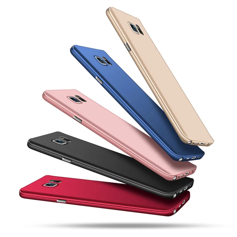 360 полная защита чехол для Samsung Galaxy Note 4 Матовый Жесткий PC пластик задняя крышка