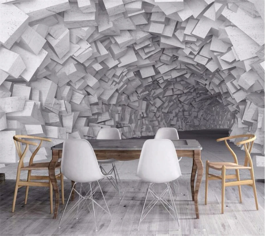 Wellyu papel де parede para quarto пользовательские обои 3d абстрактное архитектурное