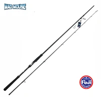 mad mouse 2019 new full fuji high carbon 2 42 72 9m mh fishing rod japan quality sea bass ligth shore jigging rod spinning rod