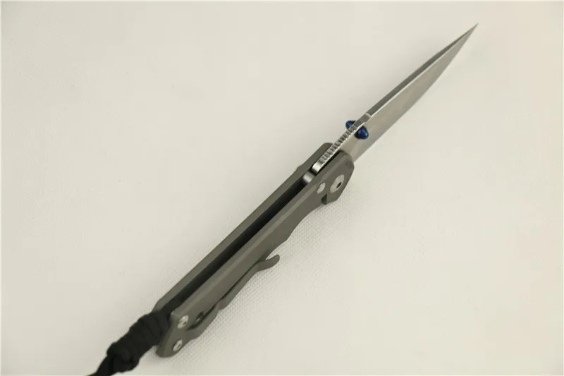 Тепла Sebenza 25 складной Ножи для шашлыков Тактический D2 лезвие TC4 Титан ручкой