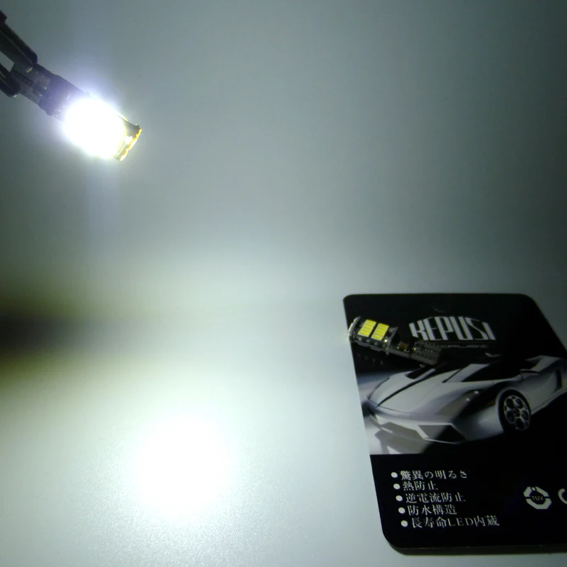 2x T10 W5W 194 501 LED Canbus No Error Car Lights 26 SMD 4014 Chip White Reading Instrument Light Bulb 12V 5w5 Auto 6000K | Автомобили и