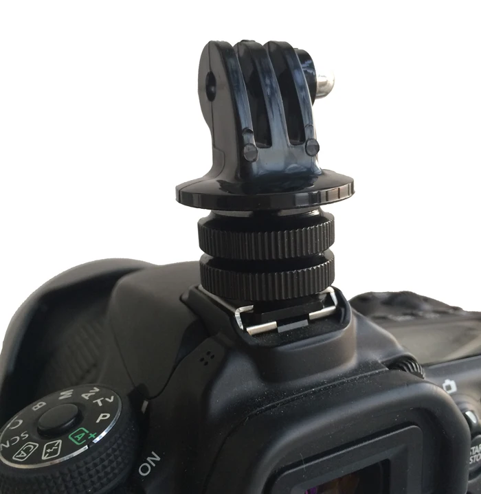 Адаптер для крепления штатива + 1/4 дюймовый Canon Nikon SLR GoPro Hero 4 3 2 SJCAM |
