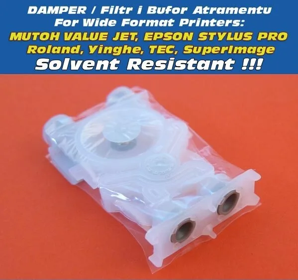 10 шт. печатающая головка для принтера Roland Mutoh|ink damper|solvent inkepson damper |