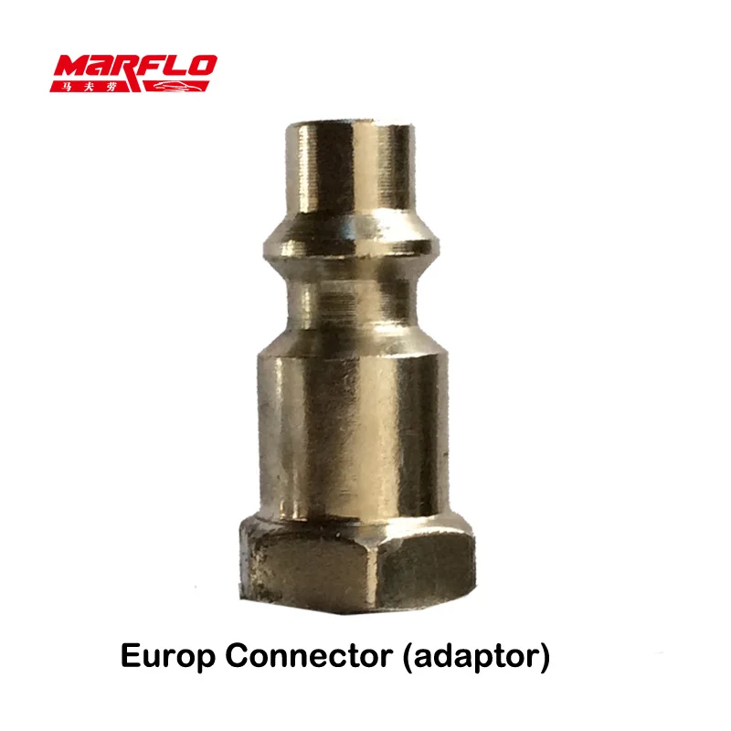 Europ Adaptor Tornador пена для чистки оружия черный продувочный пистолет сухой Preto Торнадо пневматические высокое качество мойки инструменты MARFLO - Цвет: Europ Adaptor