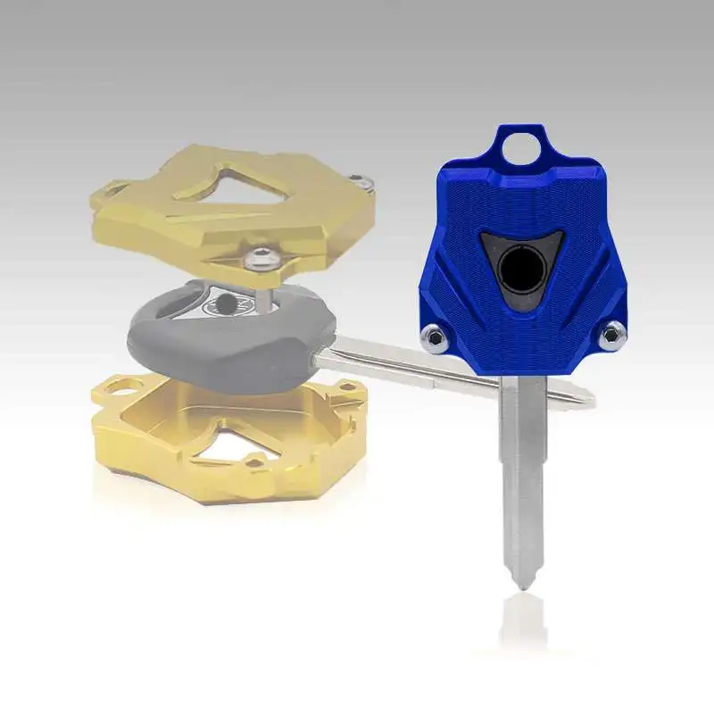 Чехол для ключа мотоцикла алюминиевый корпус CNC Yamaha YZF R1 R6 R6S R15 R25 | Автомобили и