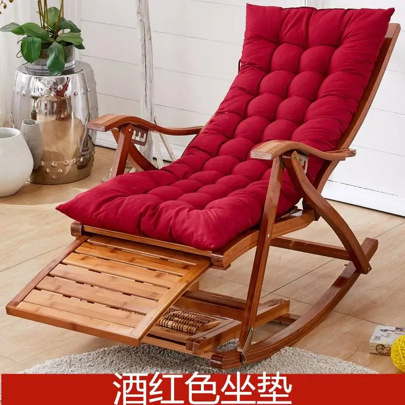 Style 4 Бамбуковое кресло-качалка для дома, балконное кресло-качалка, кресло-качалка для взрослых, кресло-качалка для обеда, кресло для отдыха, повседневное деревянное кресло для пожилых людей - Цвет: Style 4