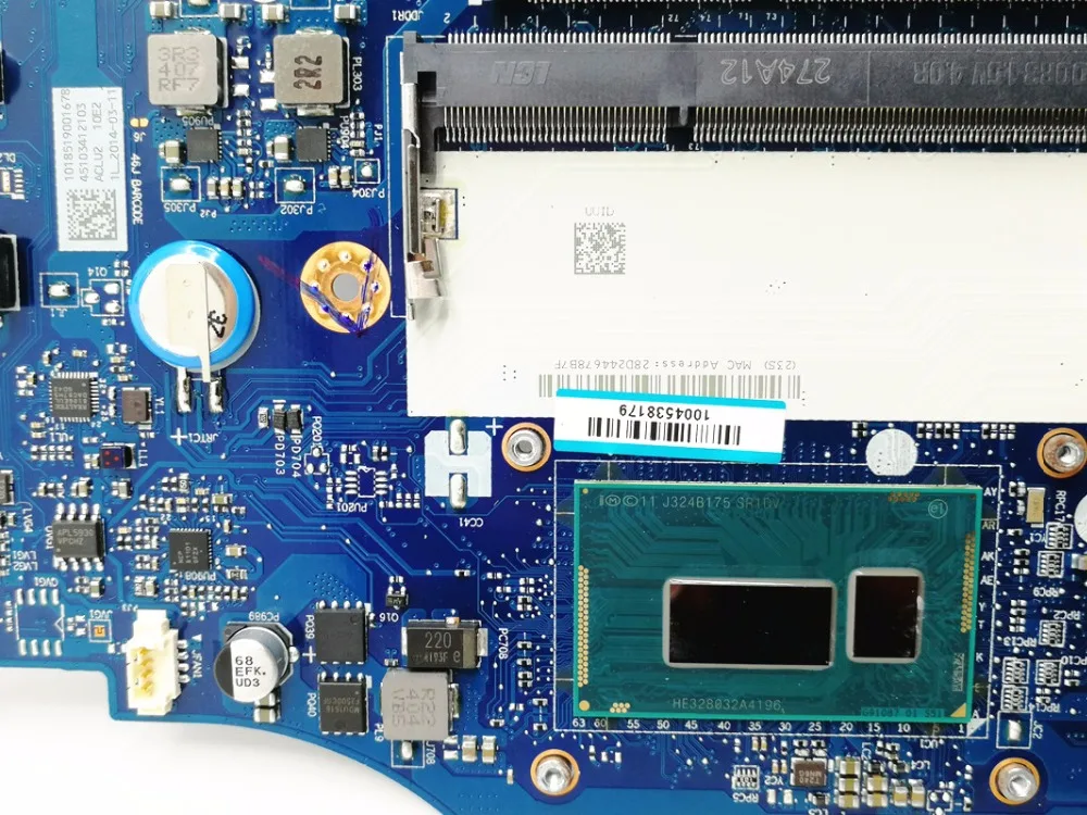 ACLU1/ACLU2 UMA NM-A272 Для LENOVO G50-70 материнская плата для ноутбука SR1DV 2957U полностью протестирована