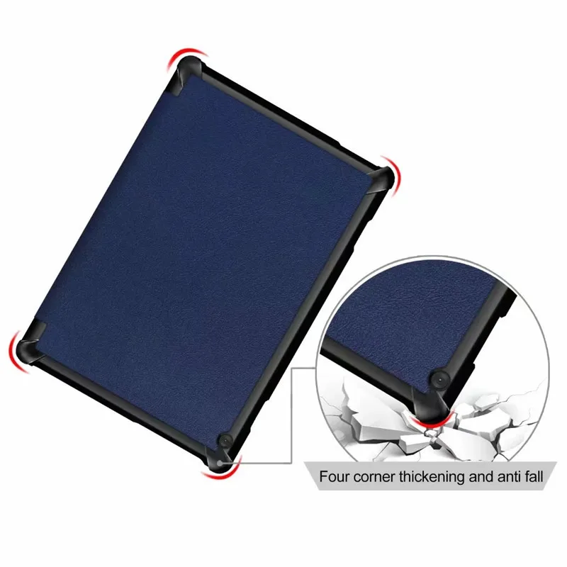 Ultra Slim Magnetic PU Leather Case For lenovo tab M10 TB-X605F TB-X605L Tablet Cover Lenovo Tab M 10 X605 10.0 inch+Stylus | Компьютеры и